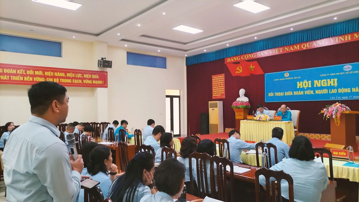 Many workers' petitions are resolved through dialogue. Photo: Thanh Hoa