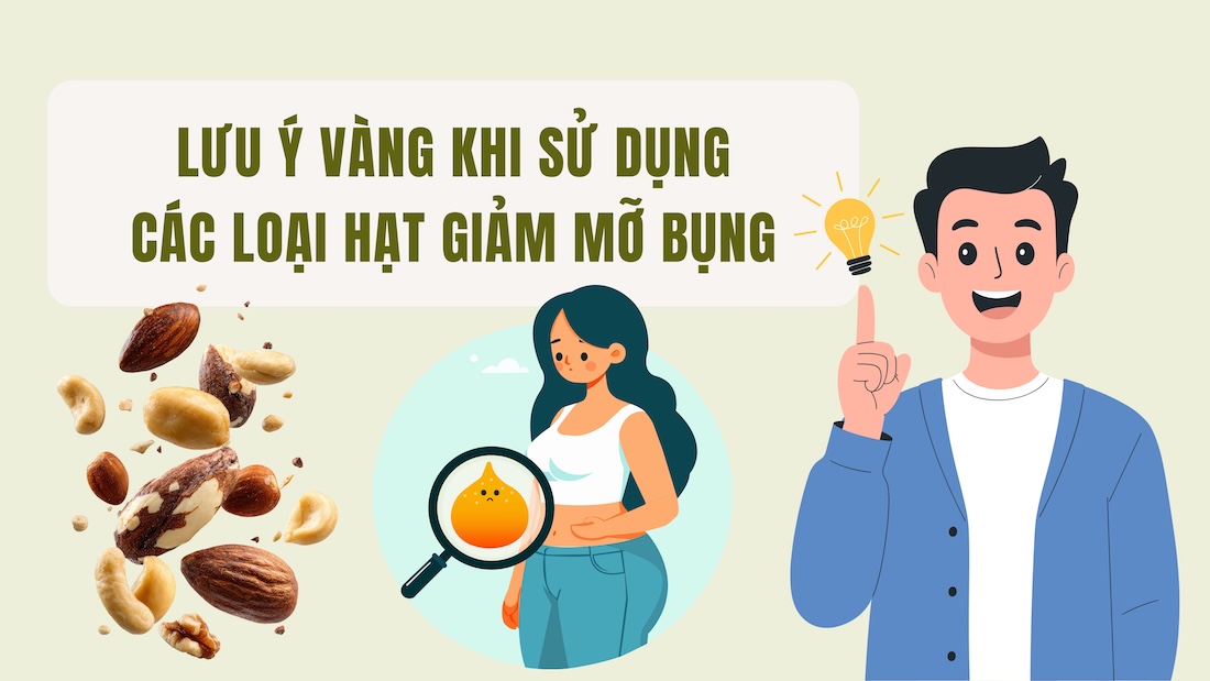 Golden notes when using belly fat-reducing nuts