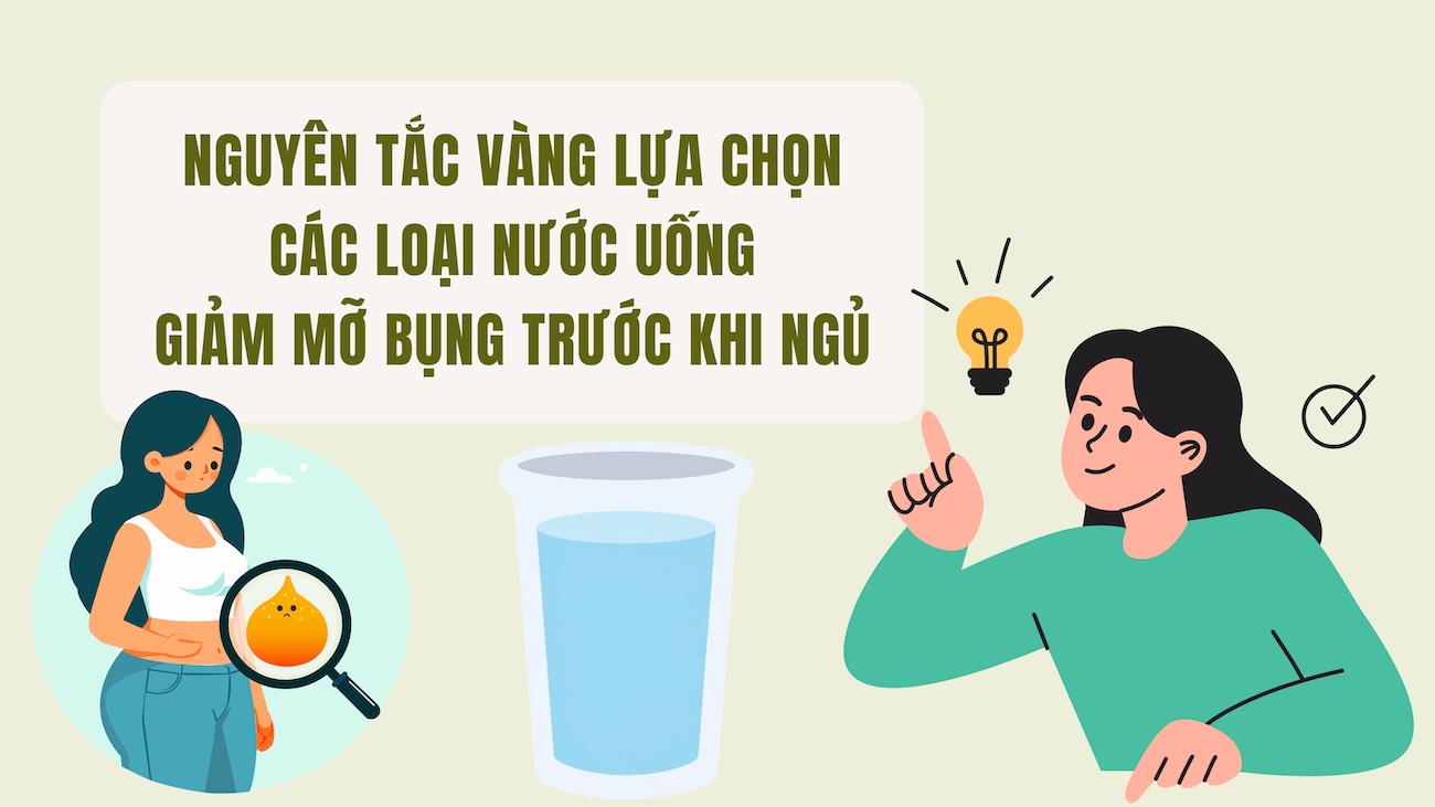 Principios de oro para elegir bebidas para reducir la grasa abdominal antes de acostarse