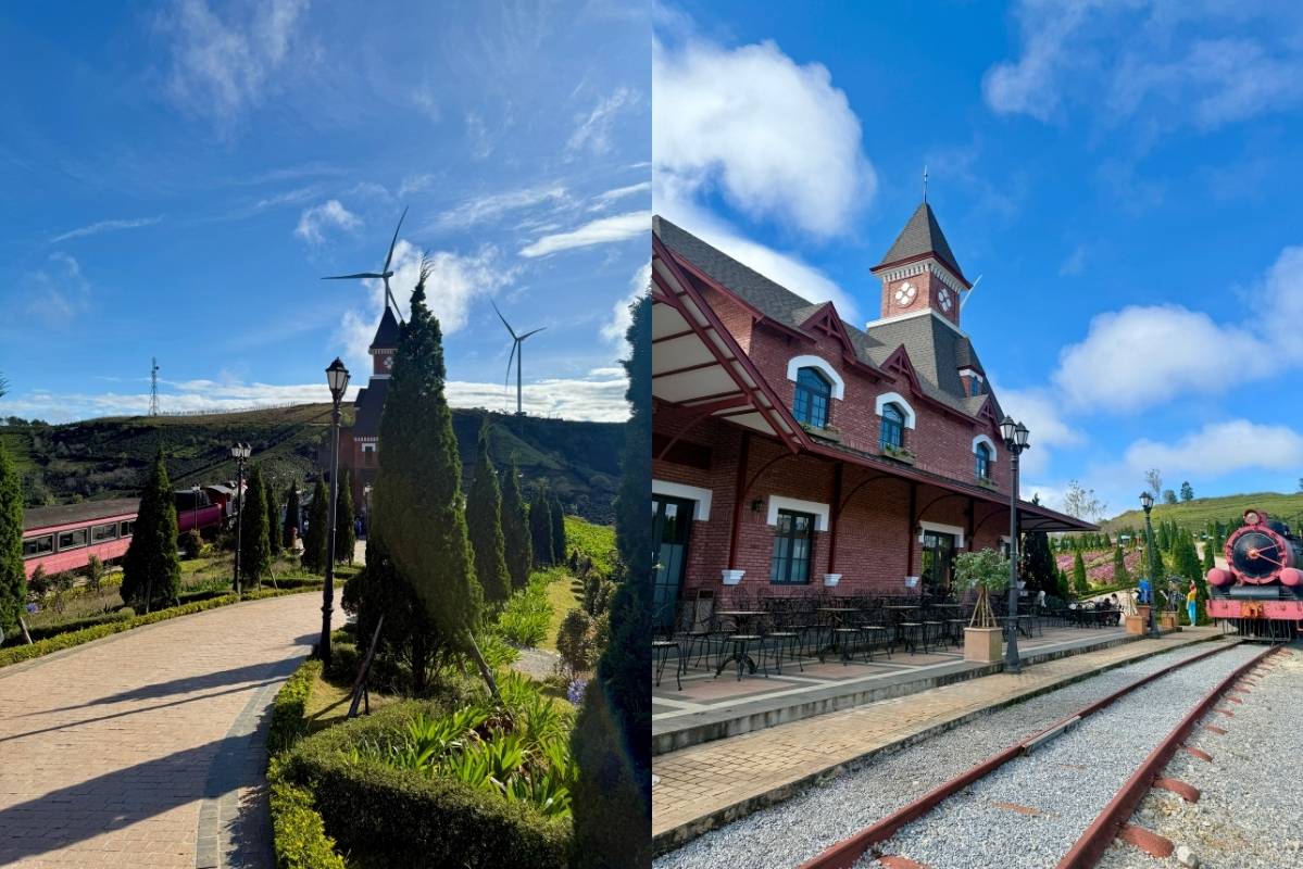 Vườn Châu Âu ở Đà Lạt - Một trong những địa điểm “gây bão” trong mùa du lịch Đà Lạt 2026. Ảnh: Phương Anh