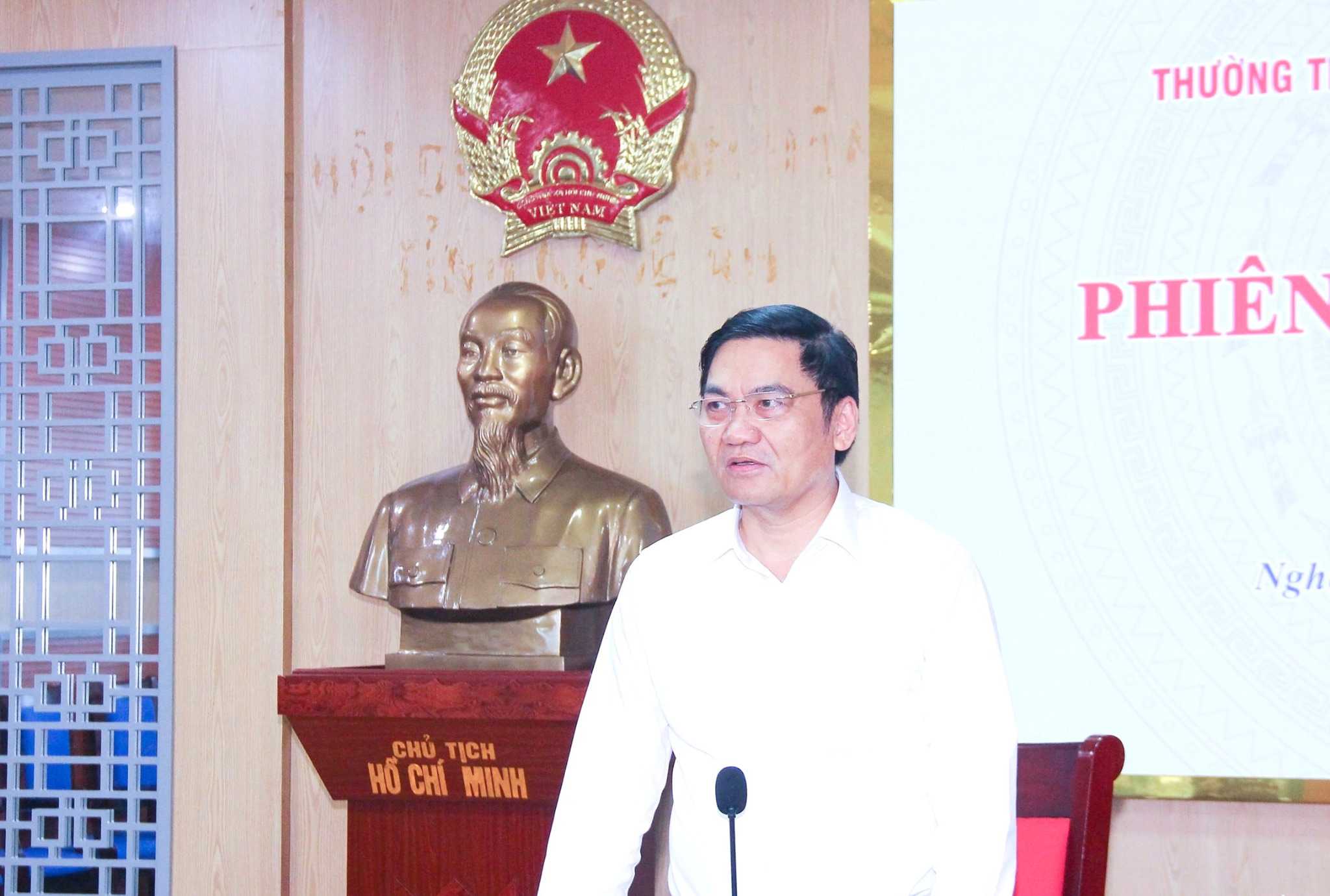 Mr. Hoang Nghia Hieu - Standing Deputy Secretary of the Provincial Party Committee, Chairman of the People's Council of Nghe An province for the term 2026–2031. Photo: Ngoc Anh