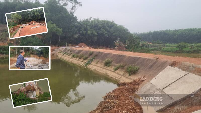 The moment the accident happened too quickly, causing many people to not have time to support the victim. Photo: Viet Bac