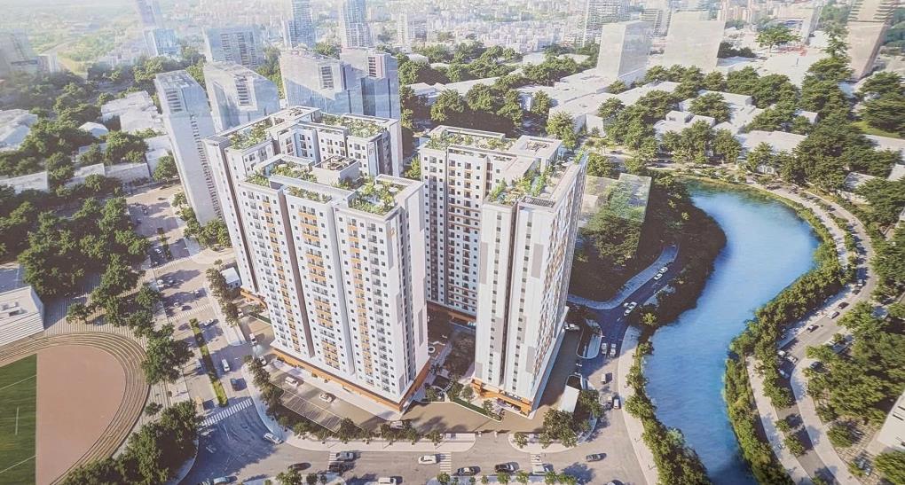 Phối cảnh dự án khi hoàn thành.  Ảnh: Ban Quản lý dự án đầu tư xây dựng các công trình dân dụng và công nghiệp TPHCM