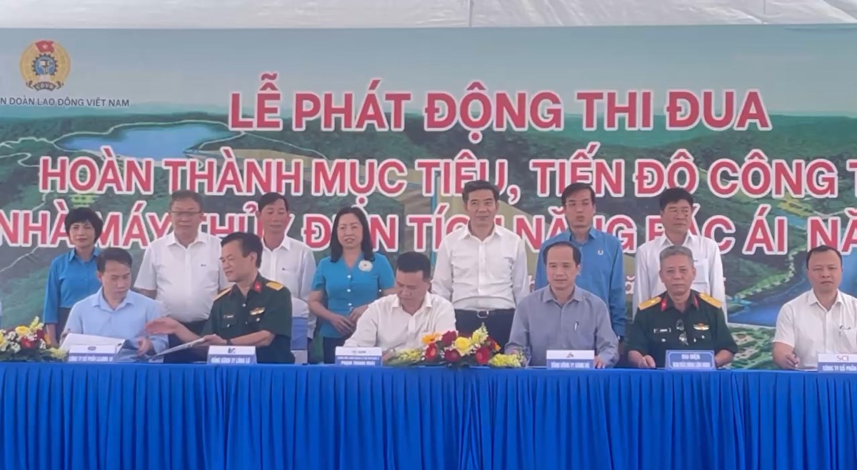 Launching the emulation program "Completing the goals and progress of the Bac Ai Hydropower Plant project in 2026".