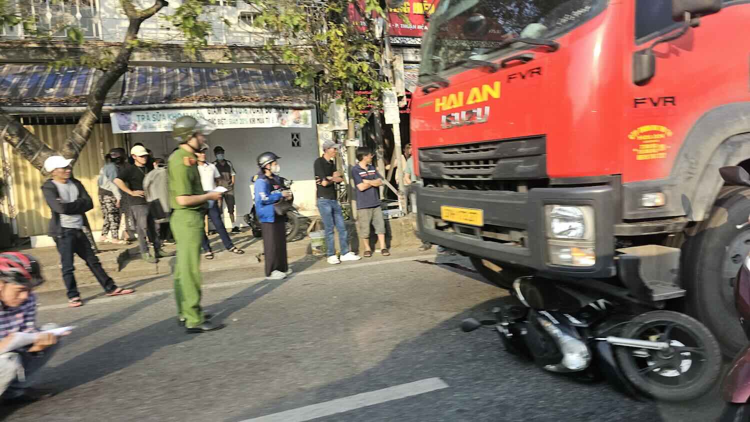 事故現場。写真:フック・ダット