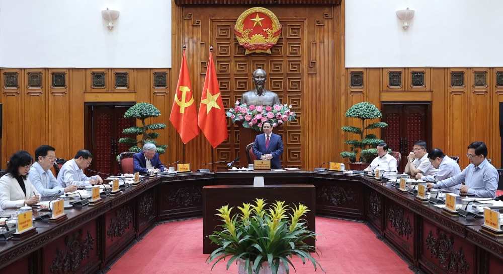 Cuộc họp của Thường trực Chính phủ. Ảnh: VGP 