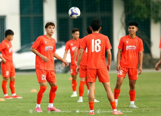 Calendario de fútbol de hoy con el punto culminante del partido Tailandia Sub-23 vs Vietnam Sub-23. Foto: VFF
