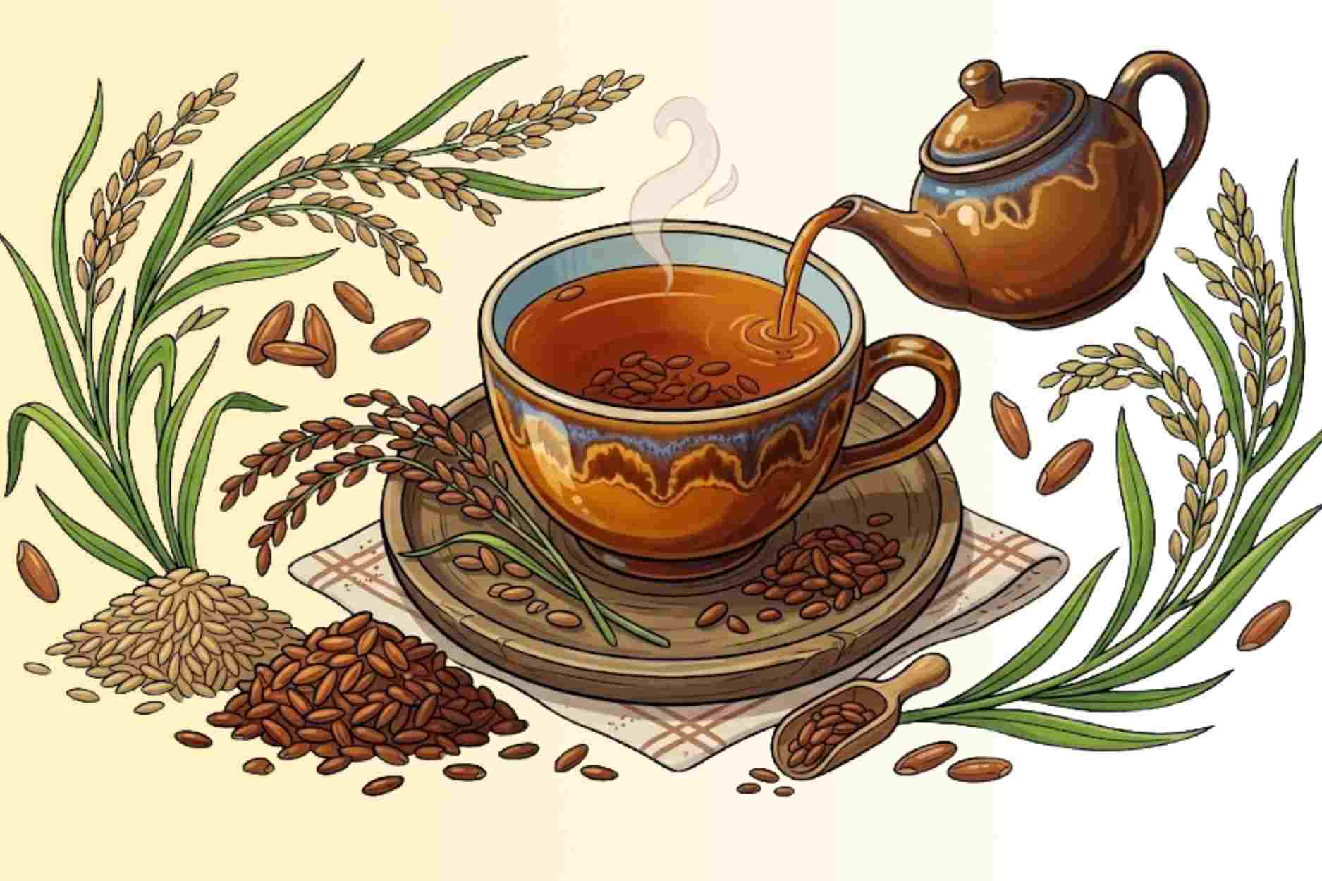 Notes when using brown rice water