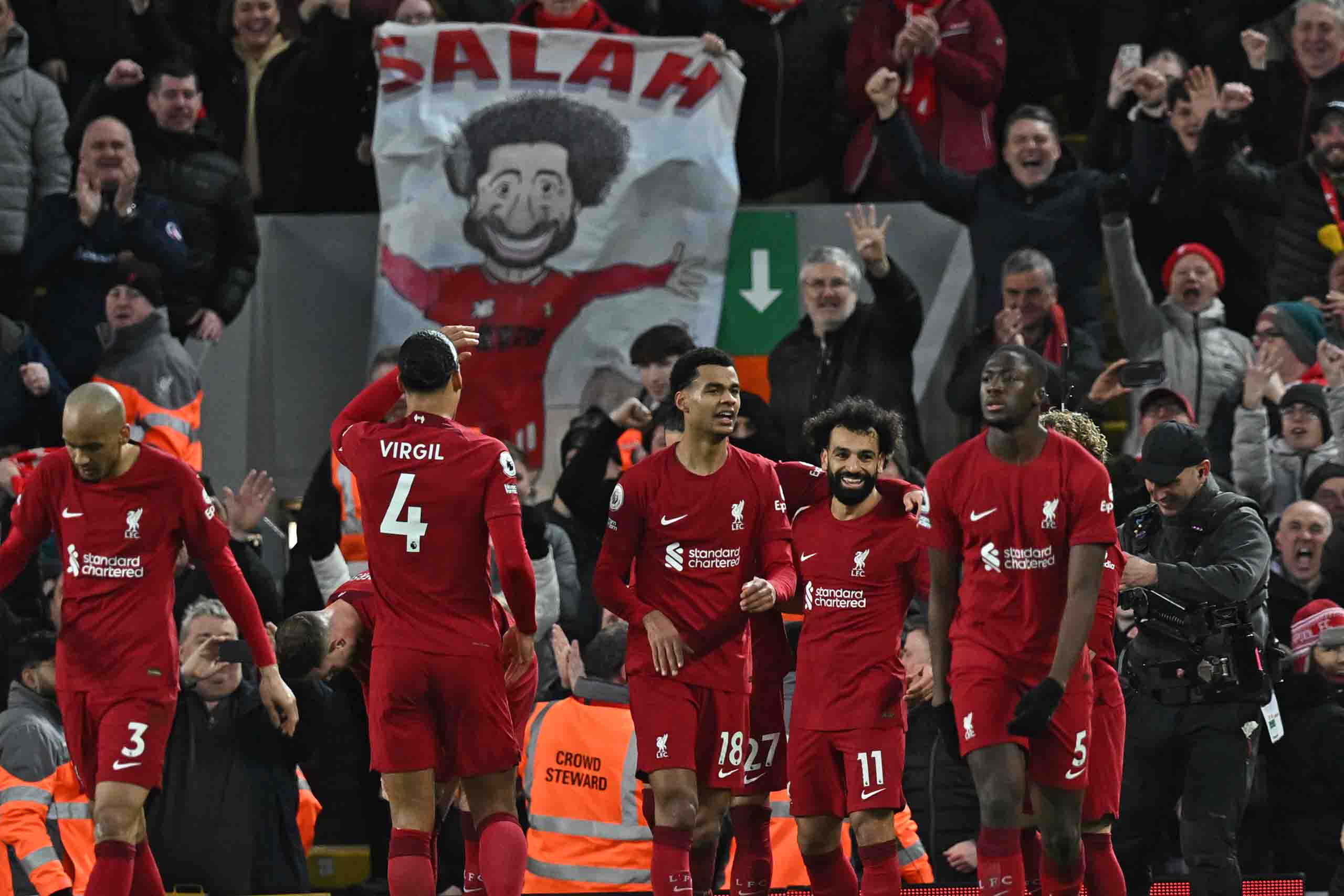 Salah đã cùng Liverpool trải qua nhiều thăng trầm. Ảnh: AFP