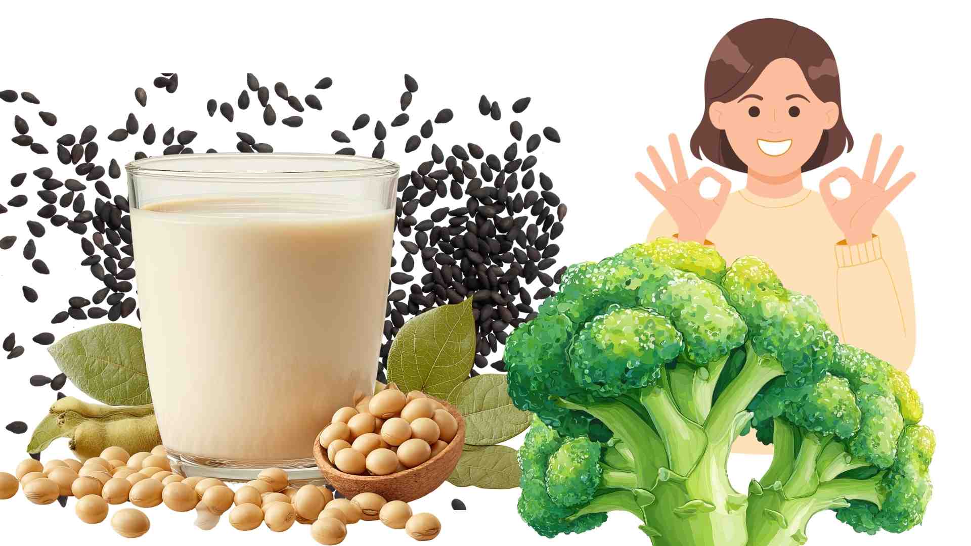 Foods that help women have beautiful skin, balance hormones, and healthy hair from the inside out. Graphics: Ha May