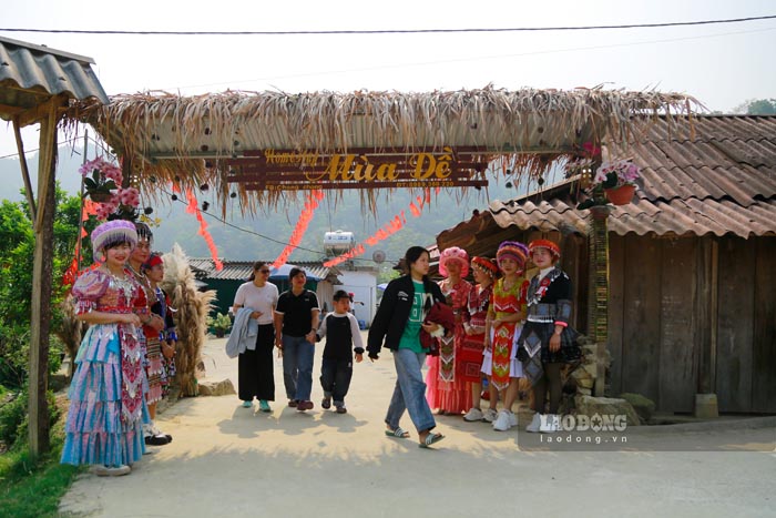 Cultural and tourism village of Long village, Quai To commune, Dien Bien province. Photo: Quang Dat