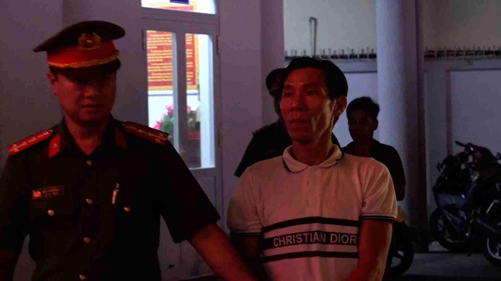 Bắt tạm giam 2 đối tượng trong vụ cán bộ Công an hy sinh khi làm nhiệm vụ. Ảnh: Công an Khánh Hòa