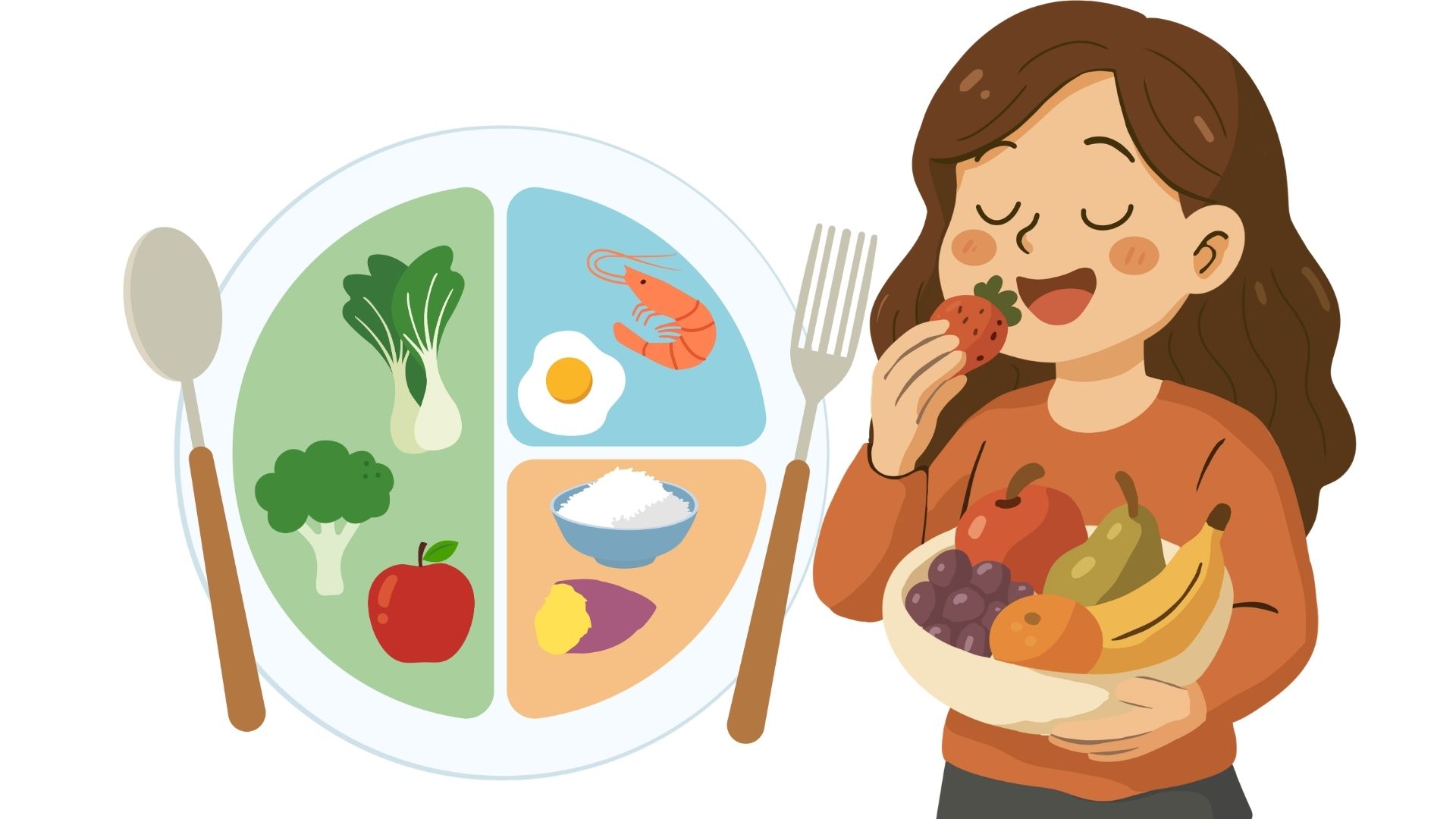 Controlling portion sizes is a habit that helps improve insulin sensitivity. Graphics: Thanh Thanh