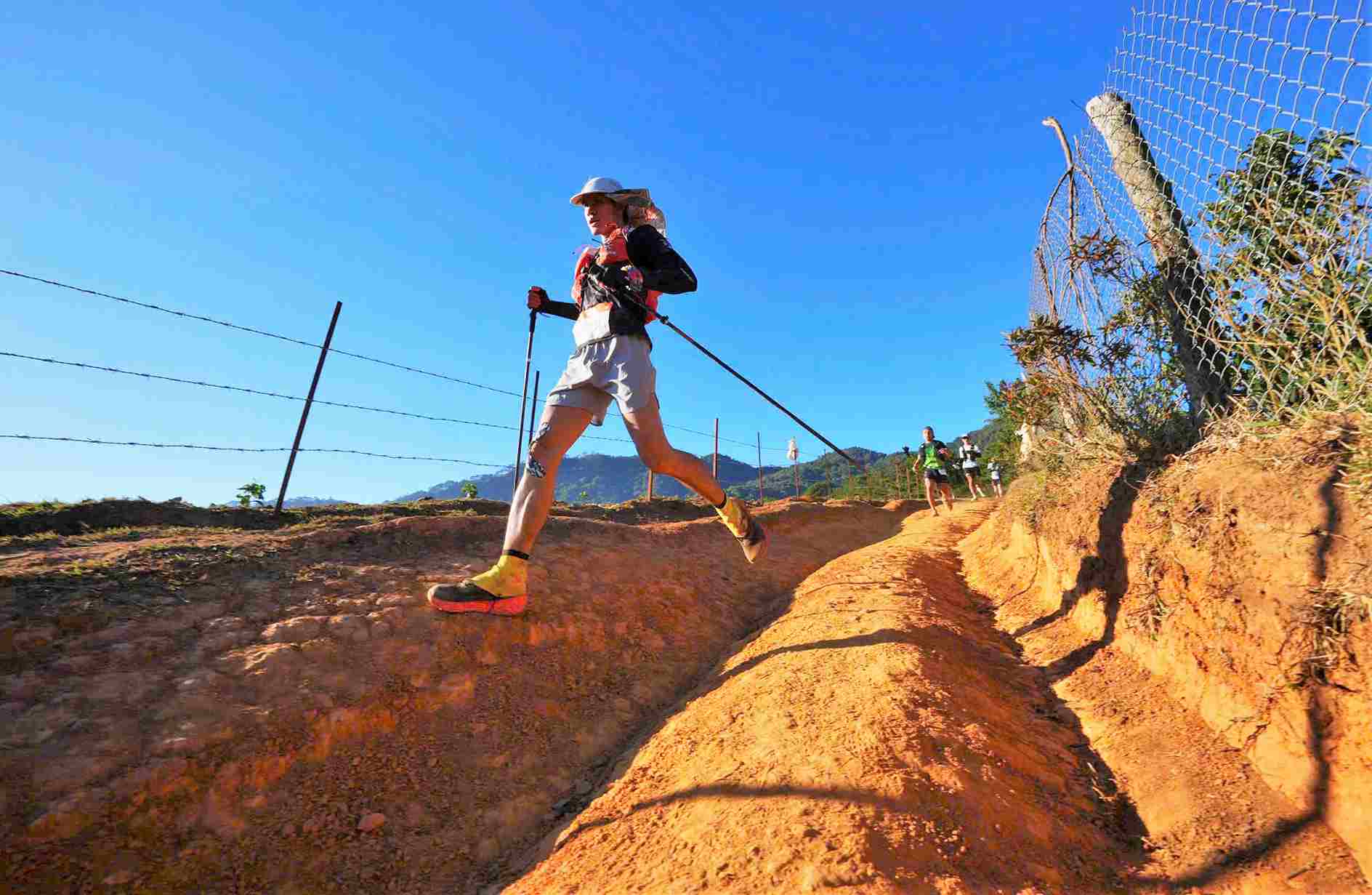 Cross-country athletes compete at the Dalat Ultra Trail Kailas FUGA 2026. Photo: Organizing Committee
