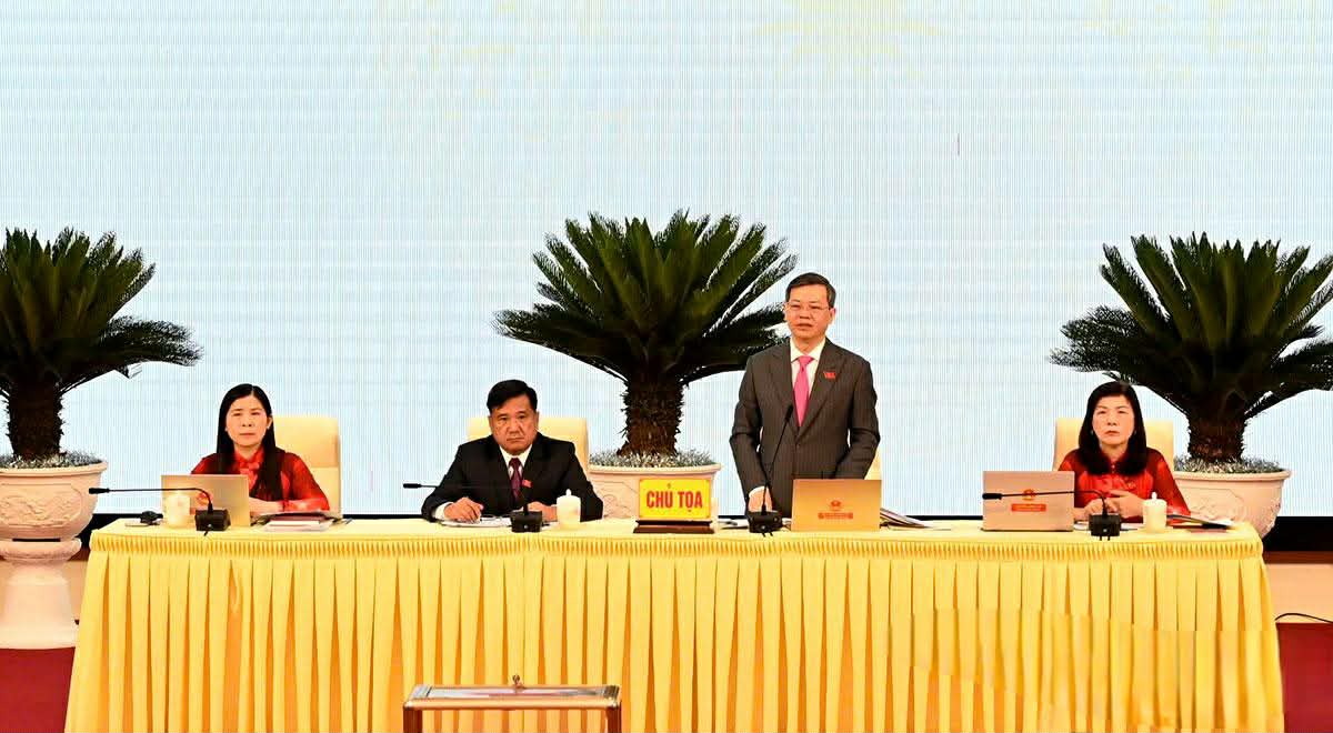 Kỳ họp thứ I HĐND tỉnh Tuyên Quang khóa XX, nhiệm kỳ 2026 - 2031. Ảnh: Thanh Phúc