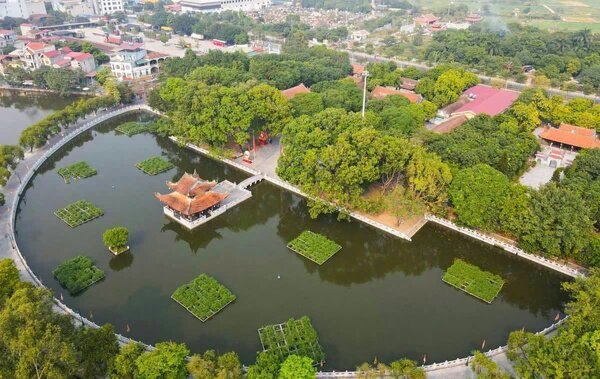 Overview of the Den Do relic area. Photo: Department of Culture, Sports and Tourism of Bac Ninh