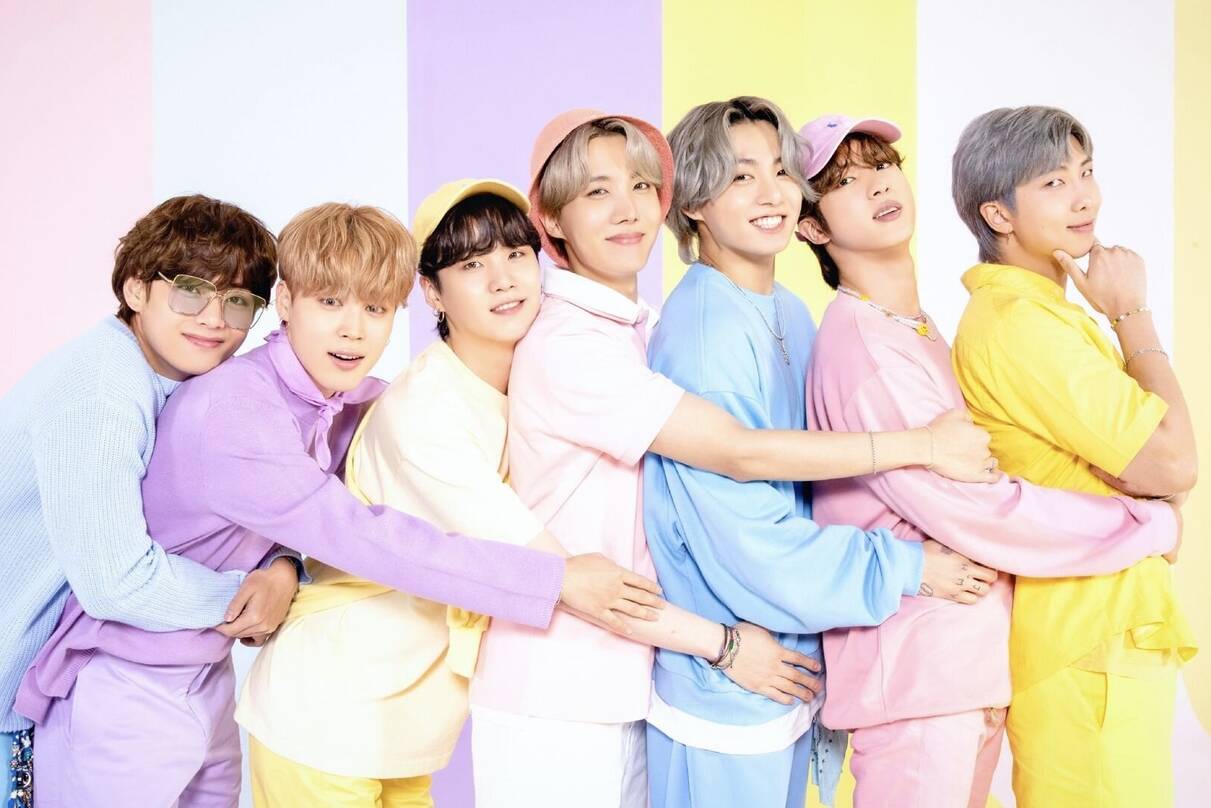 BTS group. Photo: Lotte