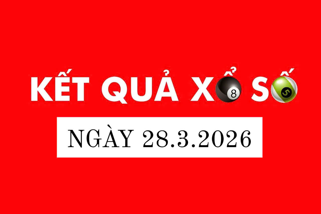 Today's lottery results. Photo: Ha Vy