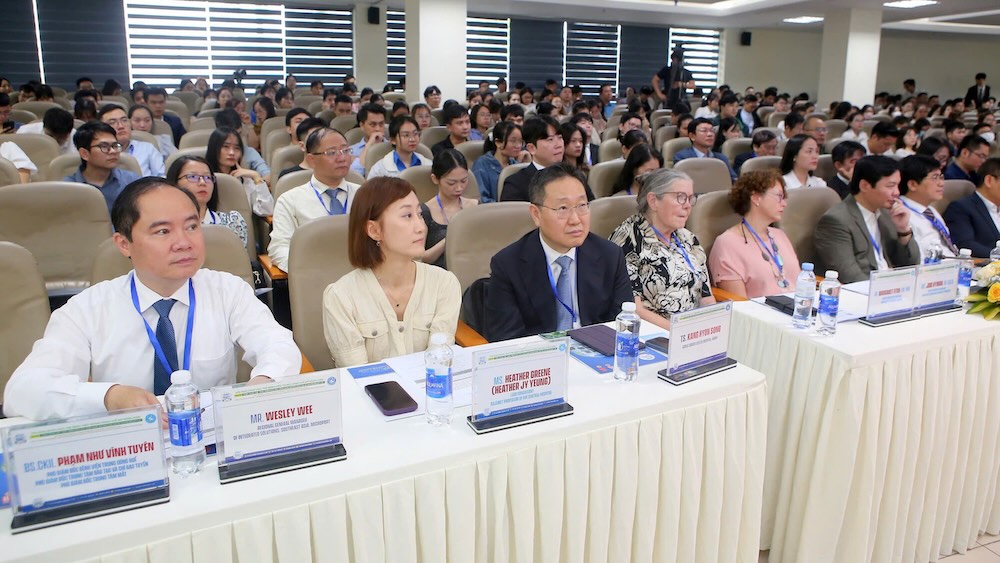 Expanded Youth Science Conference 2026 with the theme "Developing science, technology, innovation and digital transformation of healthcare". Photo: Hue Central Hospital