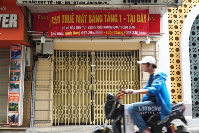According to the Tax Department, in cases where rented houses are identified as real estate rentals, business households carry out tax declarations according to 2 business lines. Photo: Lan Nhi