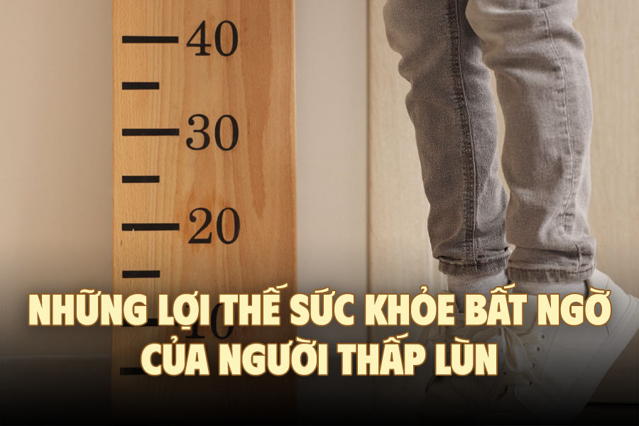 Ventajas inesperadas para la salud de las personas bajas y bajas