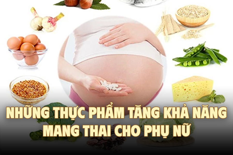 Foods that increase women's fertility