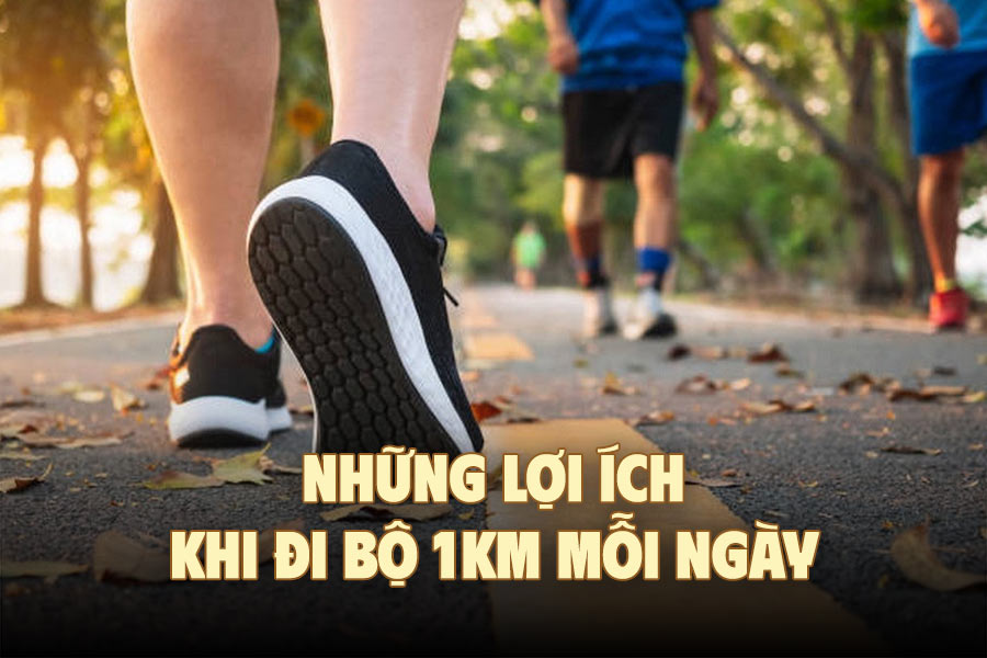 1日に1km歩くことの利点