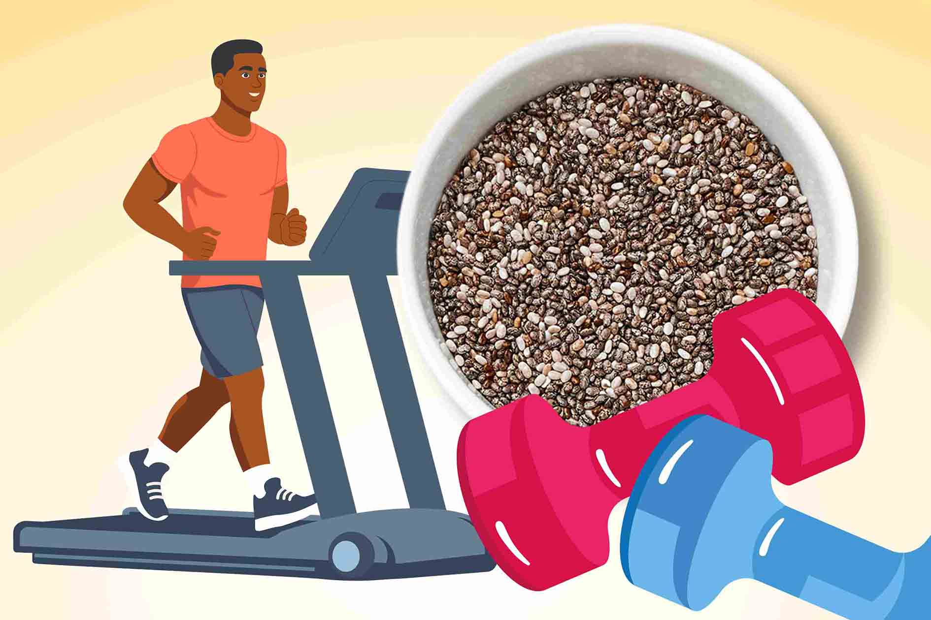 ¿Deberían las personas que hacen gimnasio y trotar comer semillas de chía con regularidad