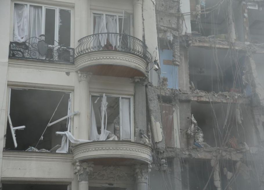 Houses in Tehran (Iran) damaged after airstrikes by the US and Israel, March 23, 2026. Photo: Xinhua