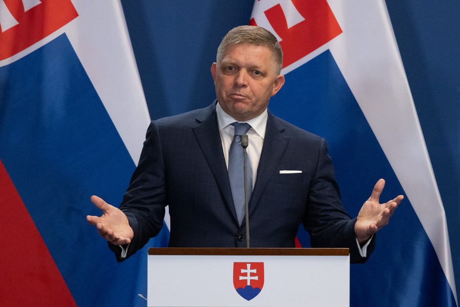 Slovak Prime Minister Robert Fico. Photo: Xinhua