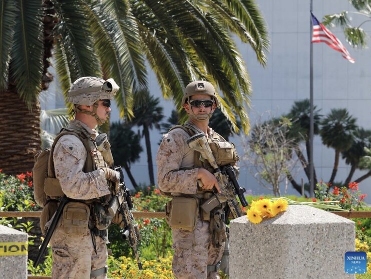 The US plans to launch a rapid ground strike in Iran, targeting the oil island of Kharg and the hotspot of Hormuz. Photo: Xinhua