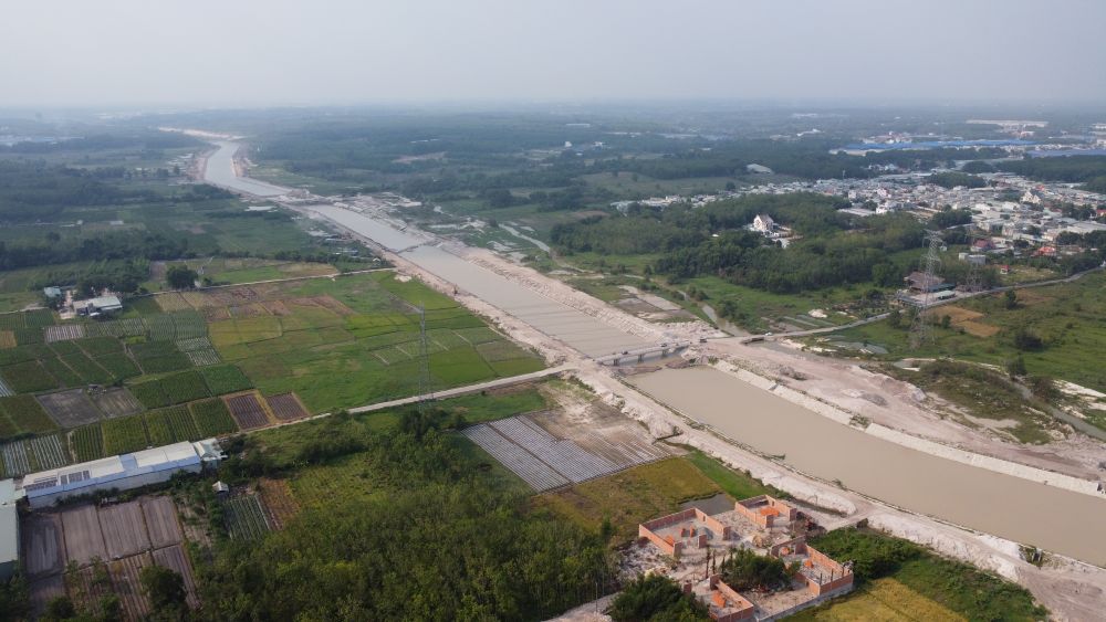 Dự án sẽ tạo tiền đề để phát triển đô thị và giao thông dọc Suối Cái. Ảnh: Đình Trọng