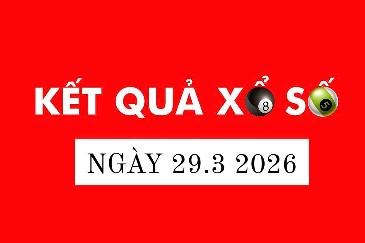 Today's lottery results. Photo: Ha Vy