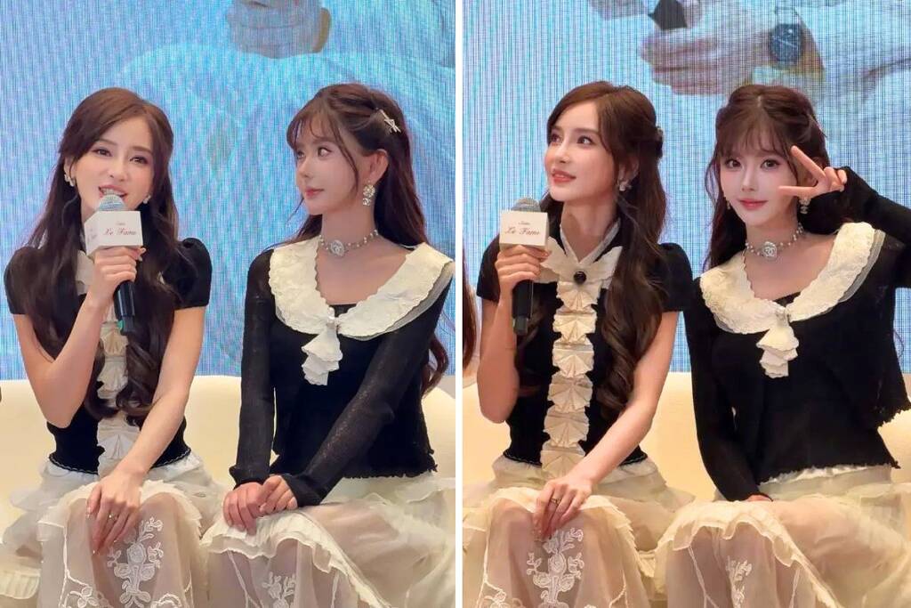 Angelababy và hot girl mạng 