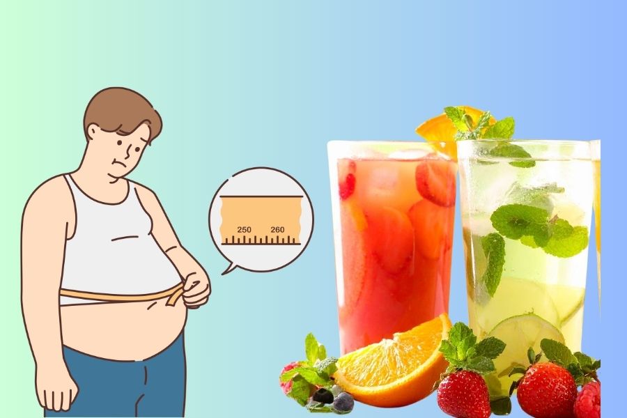 Regularly drinking fruit juice can cause weight gain. Photo: Linh Trang
