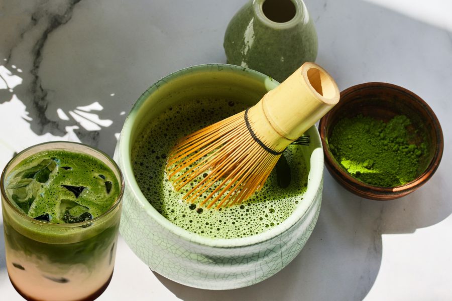 Drinking matcha properly brings many health benefits. Photo: Nhu Ha
