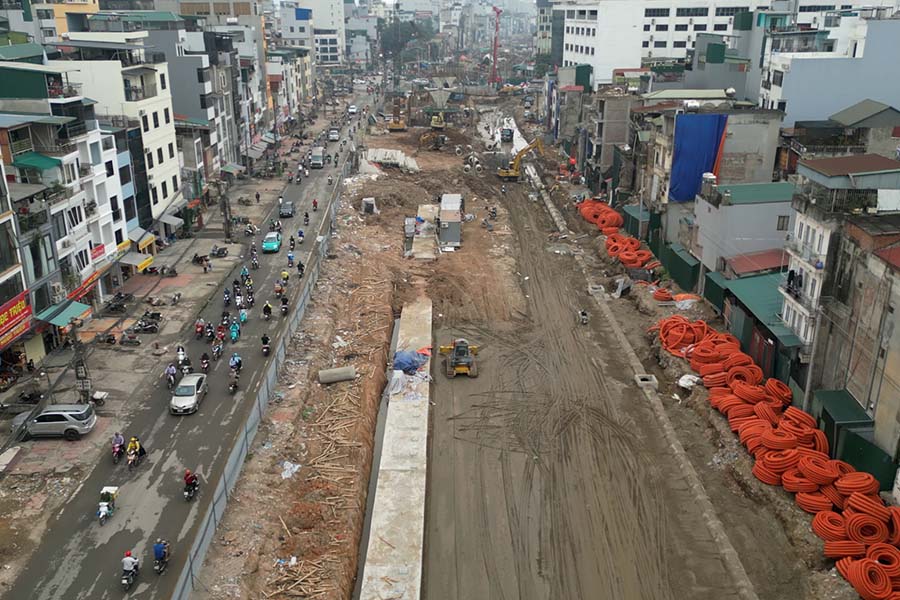 Removing a series of challenges in the construction process to accelerate the progress of Ring Road 1