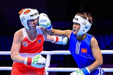 Vietnamese female boxing is looking for opportunities to achieve successful results in the international arena. Photo: IBC
