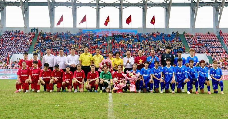 Quảng Ninh giao hữu bóng đá nữ quốc tế với Bách Sắc, Quảng Tây