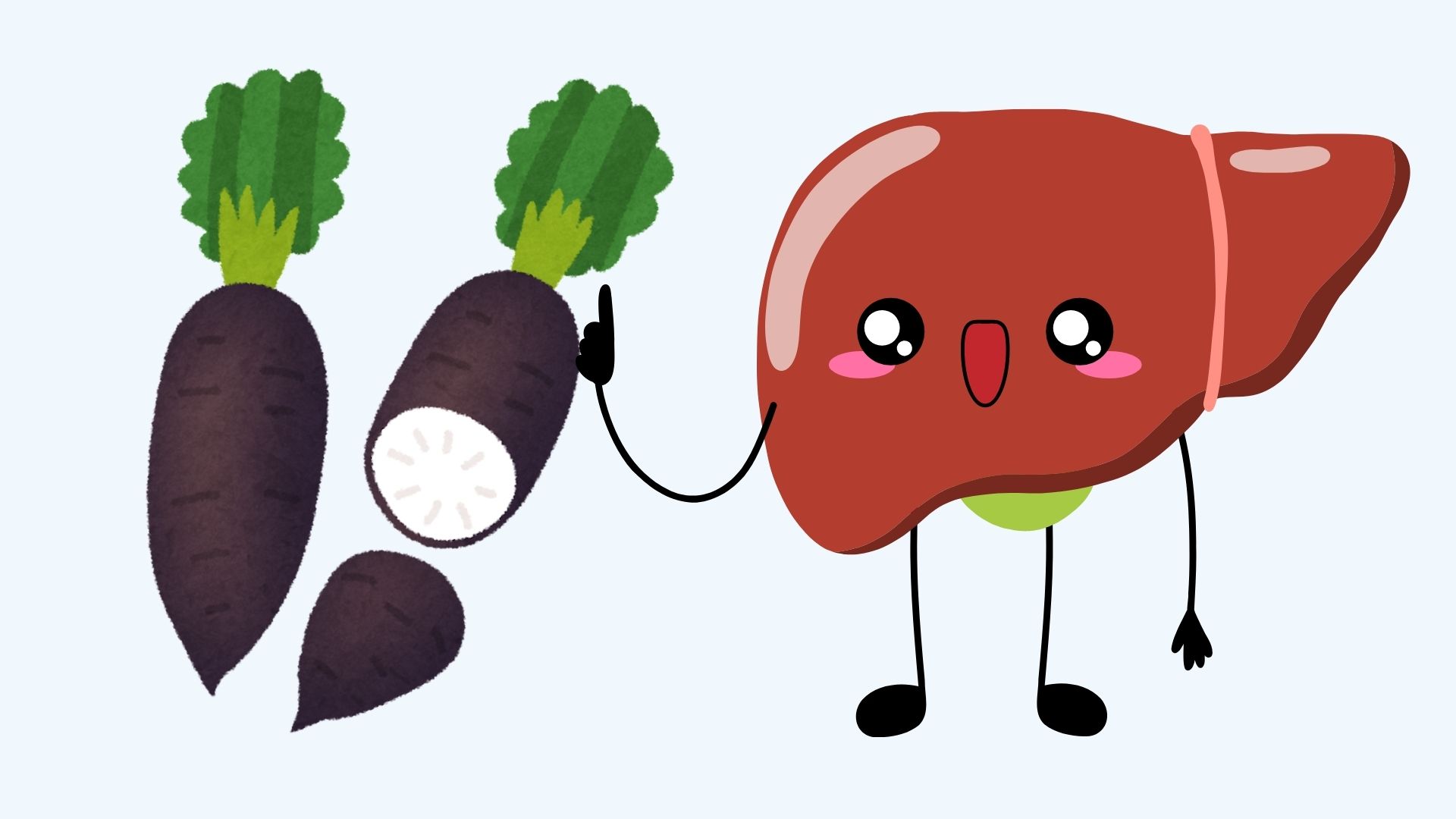 Desintoxicar el hígado con tubérculos fáciles de encontrar. Gráfico: Linh Dan