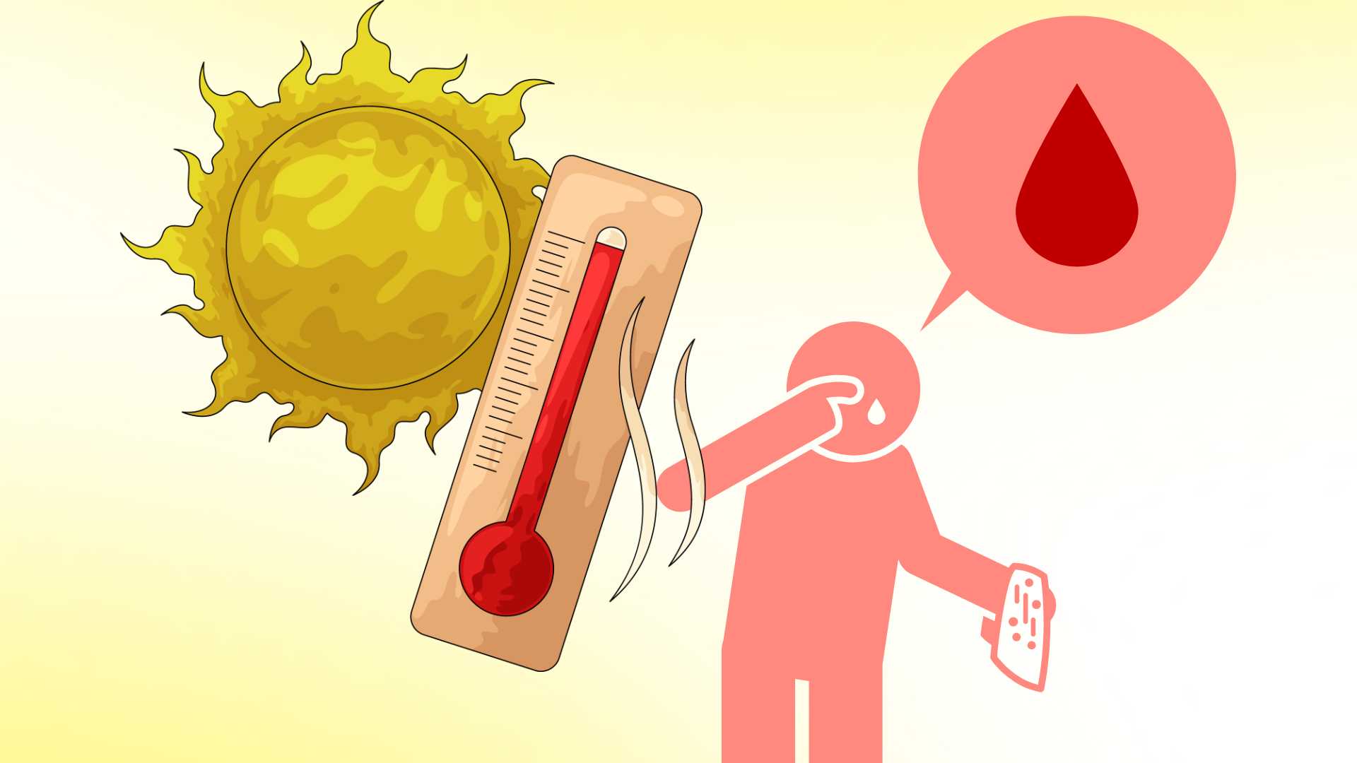 Tips to prevent nosebleeds in hot weather for the elderly and young children