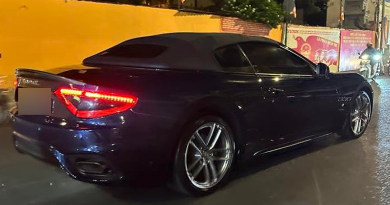 Maserati GranCabrio Sport hiếm gặp xuất hiện tại Việt Nam