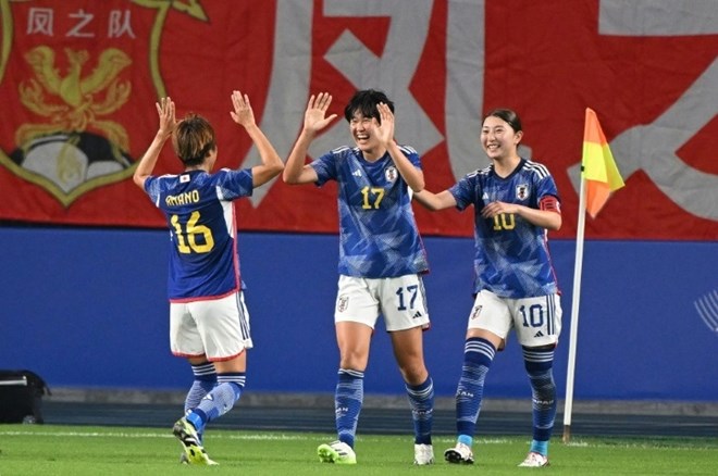 Tuyển nữ Nhật Bản là ứng viên vô địch Asian Cup nữ 2026. Ảnh: AFC