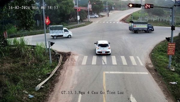 Car owner fined remotely in Bac Ninh. Photo: Bac Ninh Traffic Police