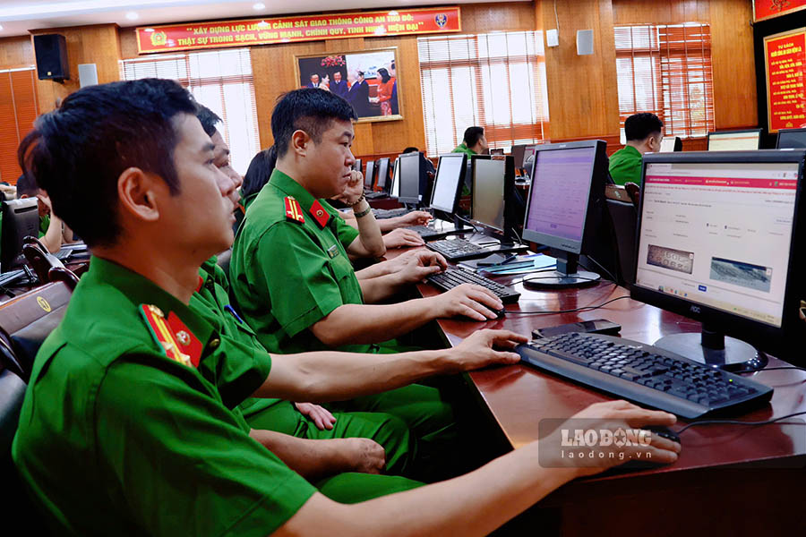 Năm 2026 Hà Nội sẽ tổ chức xét duyệt, cấp Giấy công nhận đạt tiêu chuẩn “An toàn về an ninh, trật tự” cho xã, phường. Ảnh: CAHN