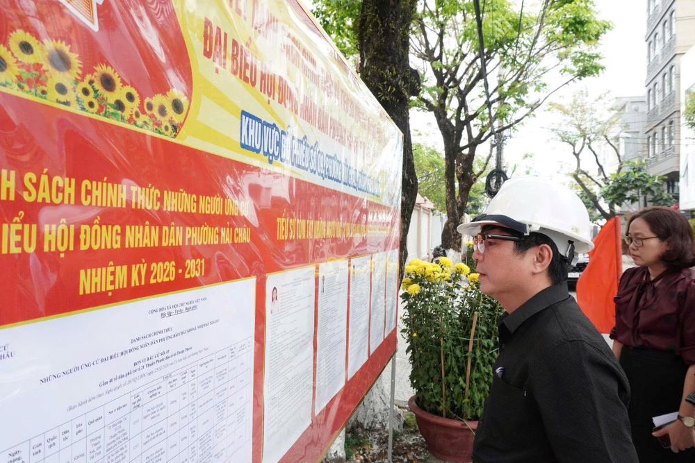 다낭 유권자들은 국회의원들이 안정적인 교육 정책에 관심을 가져주기를 바랍니다. 사진: 쩐 티