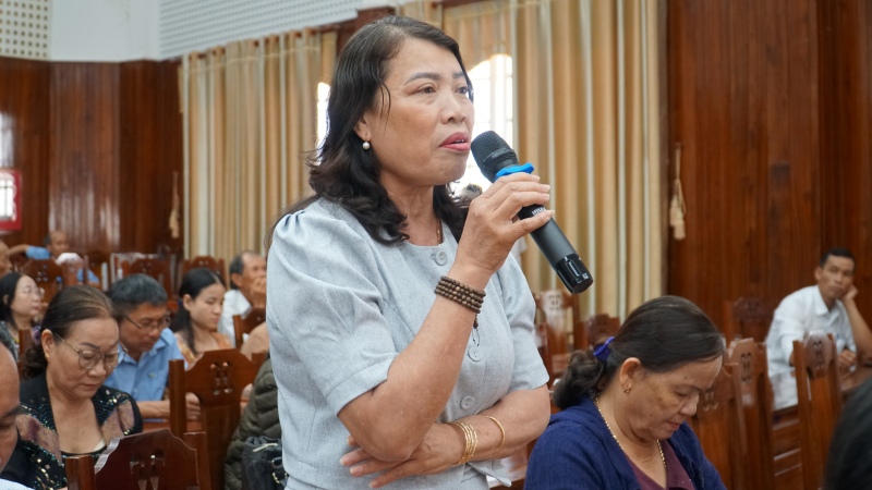 Cử tri Đà Nẵng đánh giá cao và gửi gắm nhiều kỳ vọng vào các ứng viên đại biểu Quốc hội. Ảnh: Hoàng Bin