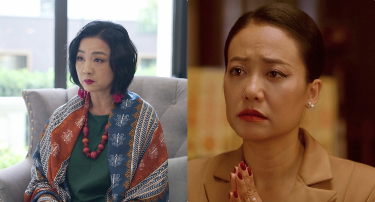 홍안과 인민예술가 미주옌. 사진: VieON.