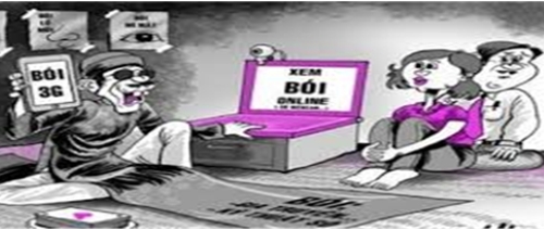 Công an thành phố Hải Phòng khuyến cáo người dân cảnh giác trước các thủ đoạn tâm linh online nhằm chiếm đoạt tài sản. Ảnh: Công an Hải Phòng