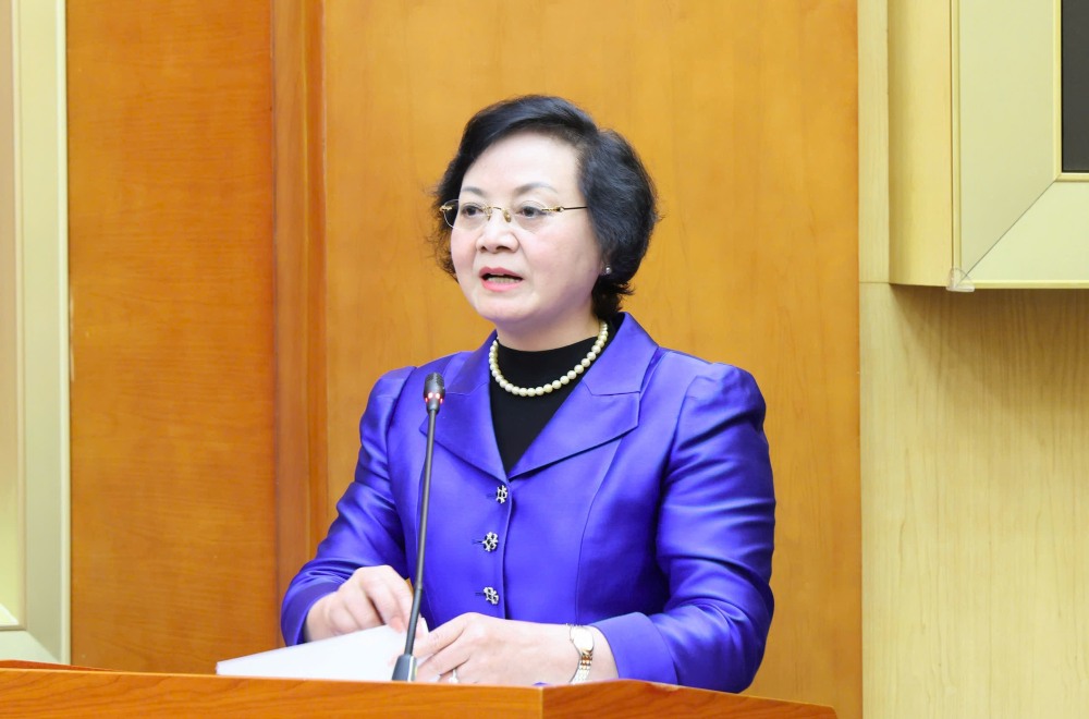 Secretary of the Party Central Committee, Deputy Prime Minister Pham Thi Thanh Tra requested to launch a "500-day and night campaign" to search, repatriate and identify the remains of martyrs. Photo: VGP